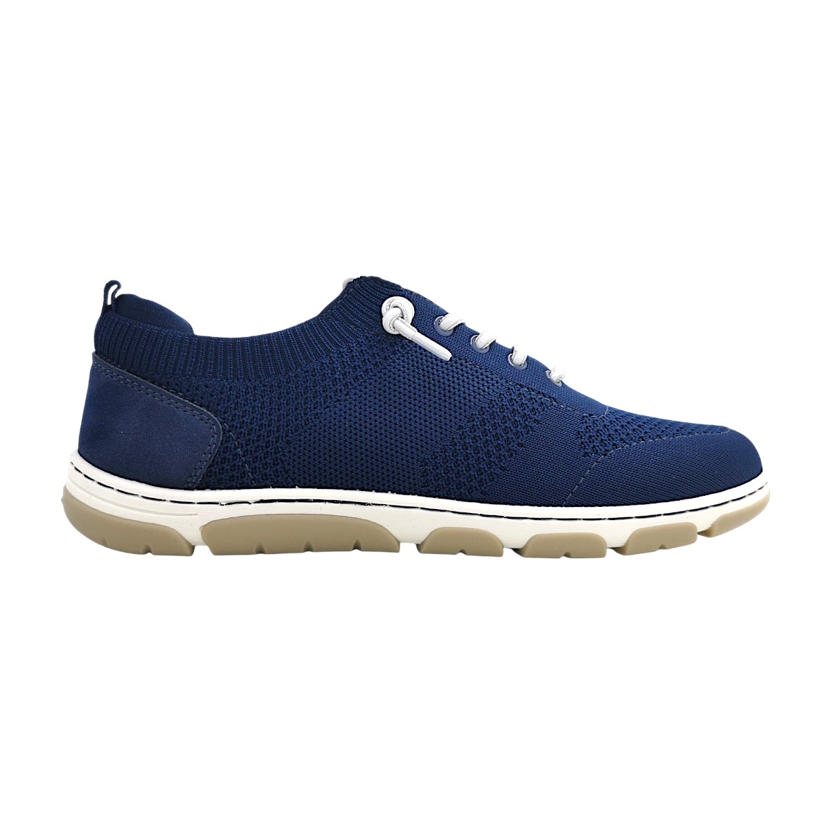 Mustang Damenschuhe Halbschuhe Slipper Blau Freizeit (navy, Gr. 1:37)