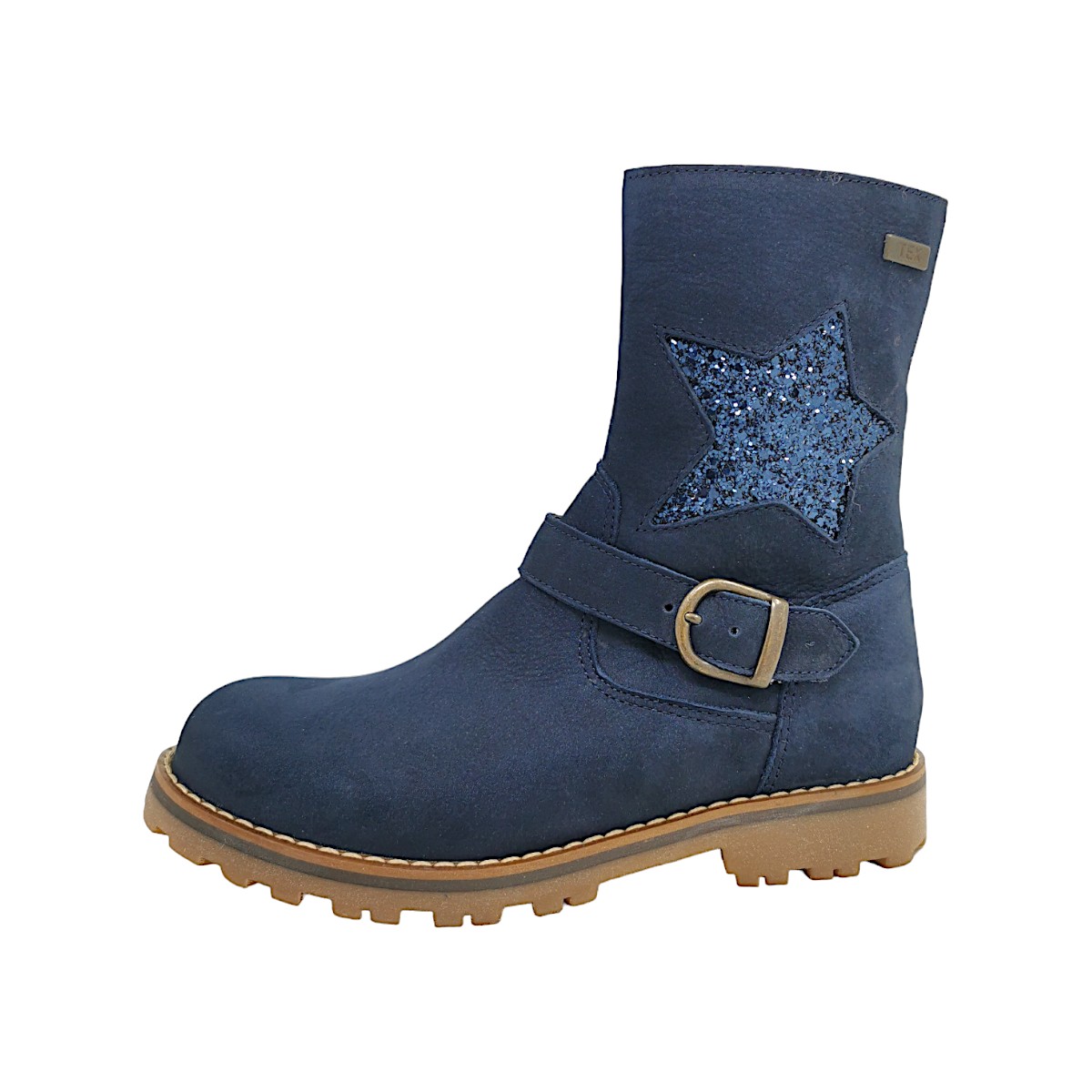 Micio Var 1 Kinderschuhe Mädchen Reißverschluss Winterstiefel Blau