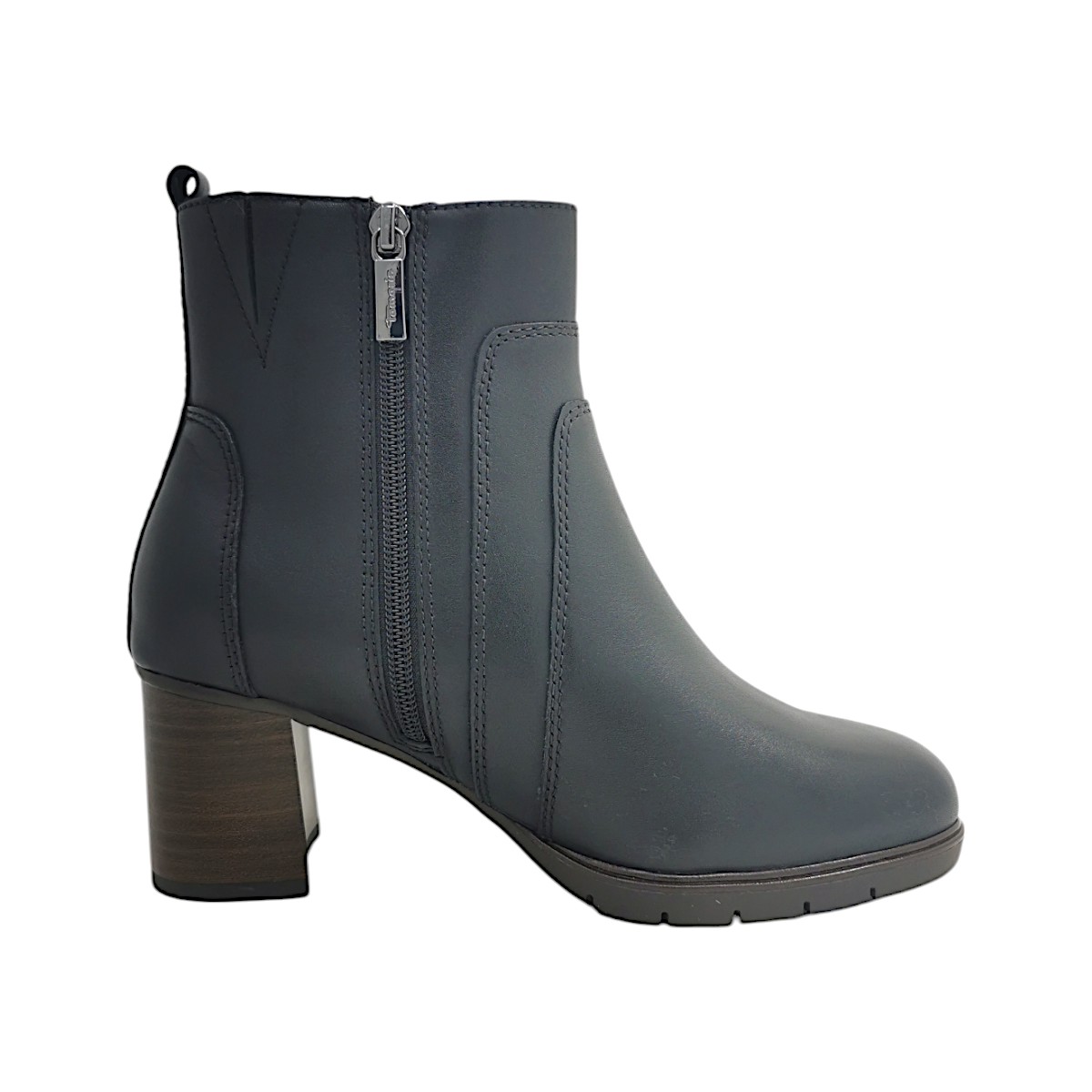 Tamaris Comfort Damenschuhe Stiefeletten Reißverschluss Schwarz Freizeit (black 001, Größe 37 EU)