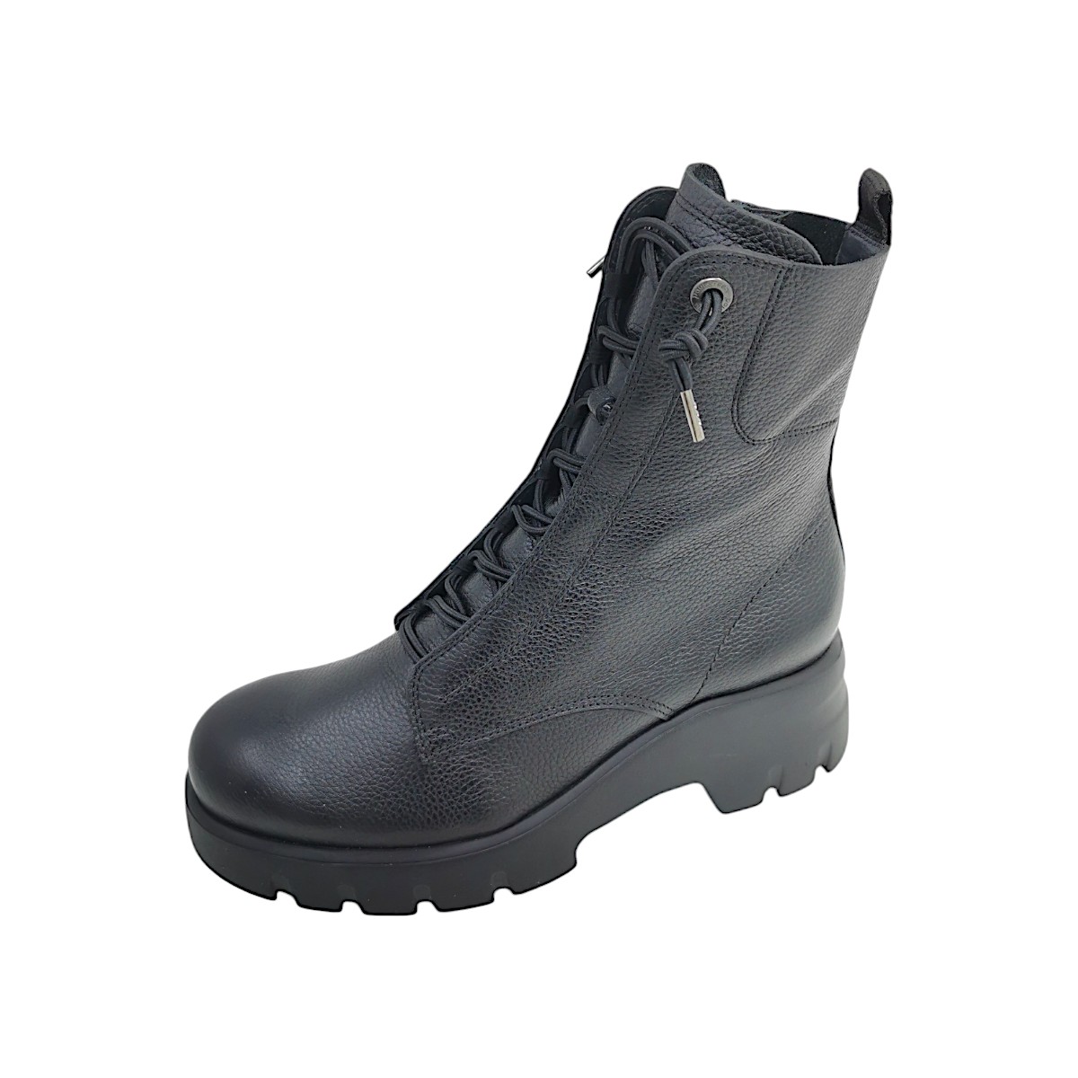 Paul Green Damenschuhe Stiefeletten Schnürer Stiefel Schwarz Freizeit (Black 048, Größe 38.5 EU)