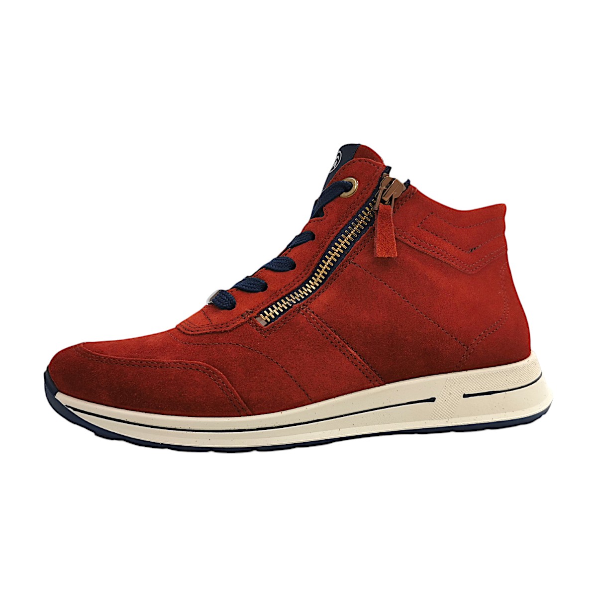 Ara Damenschuhe Stiefeletten Schnürer Rot Freizeit