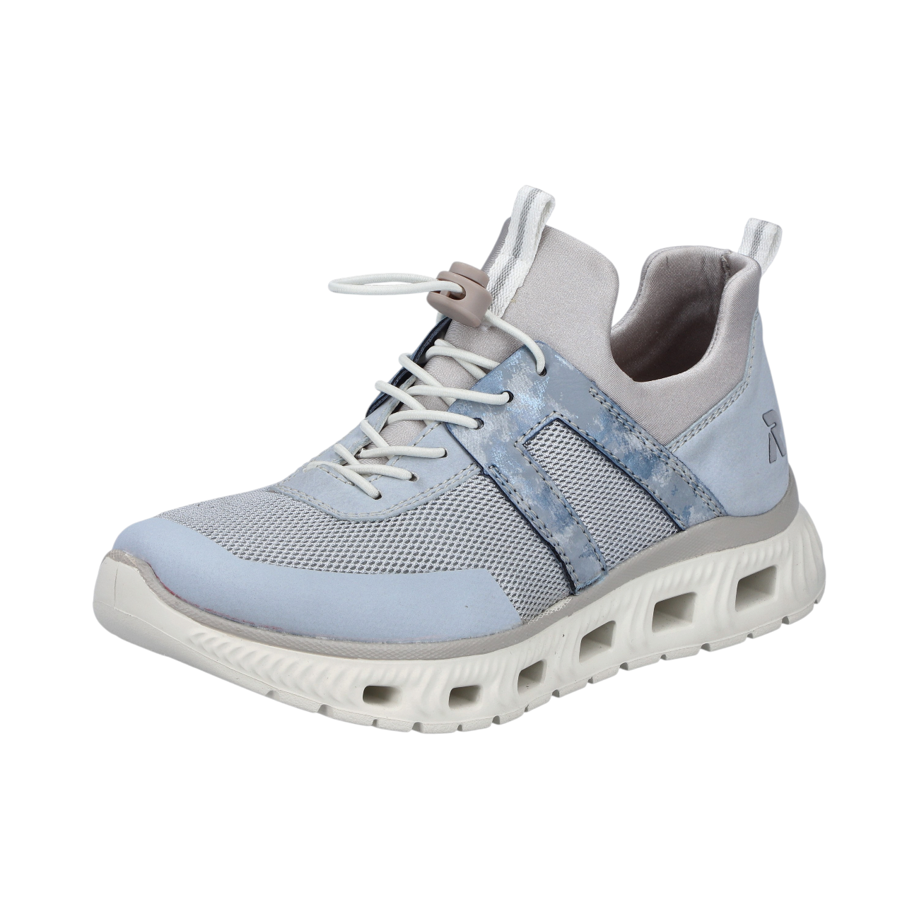 Rieker M6061-12 Blau bleu kombi