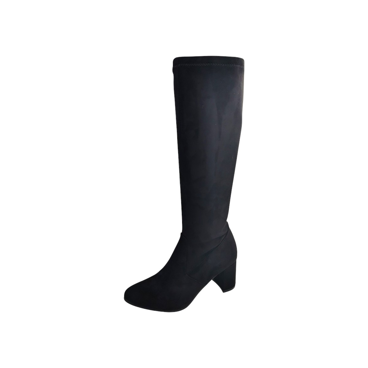 2 Go Fashion Damenschuhe Reißverschluss Schaftstiefel Schwarz Freizeit (schwarz 0009, Größe 38 EU)