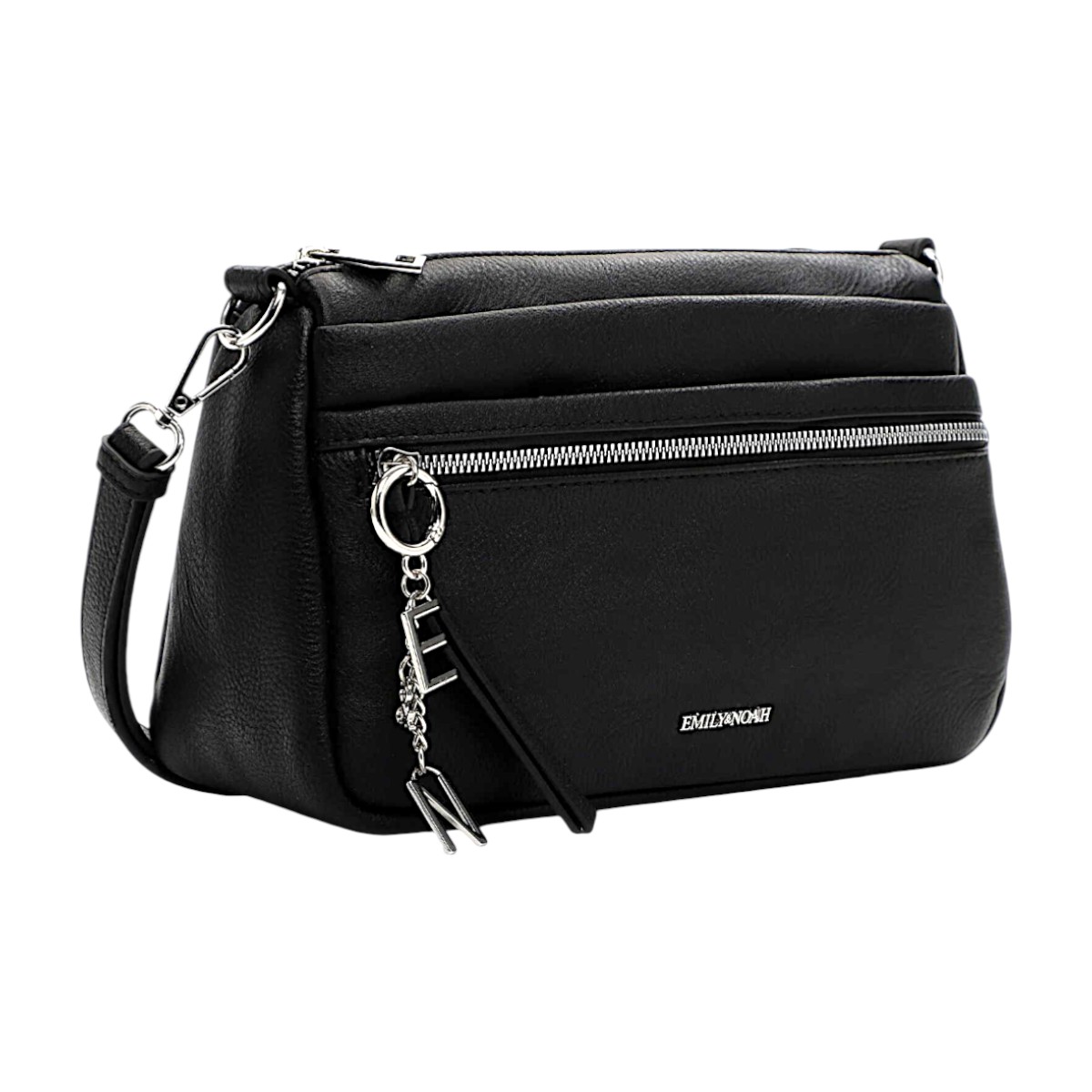 emily & noah Damenaccessoires Accessoires Taschen Tasche Schwarz Freizeit (black 100, Größe OneSize) emily & noah Damenaccessoires Accessoires Taschen Tasche Schwarz Freizeit (black 100, Größe OneSize)
