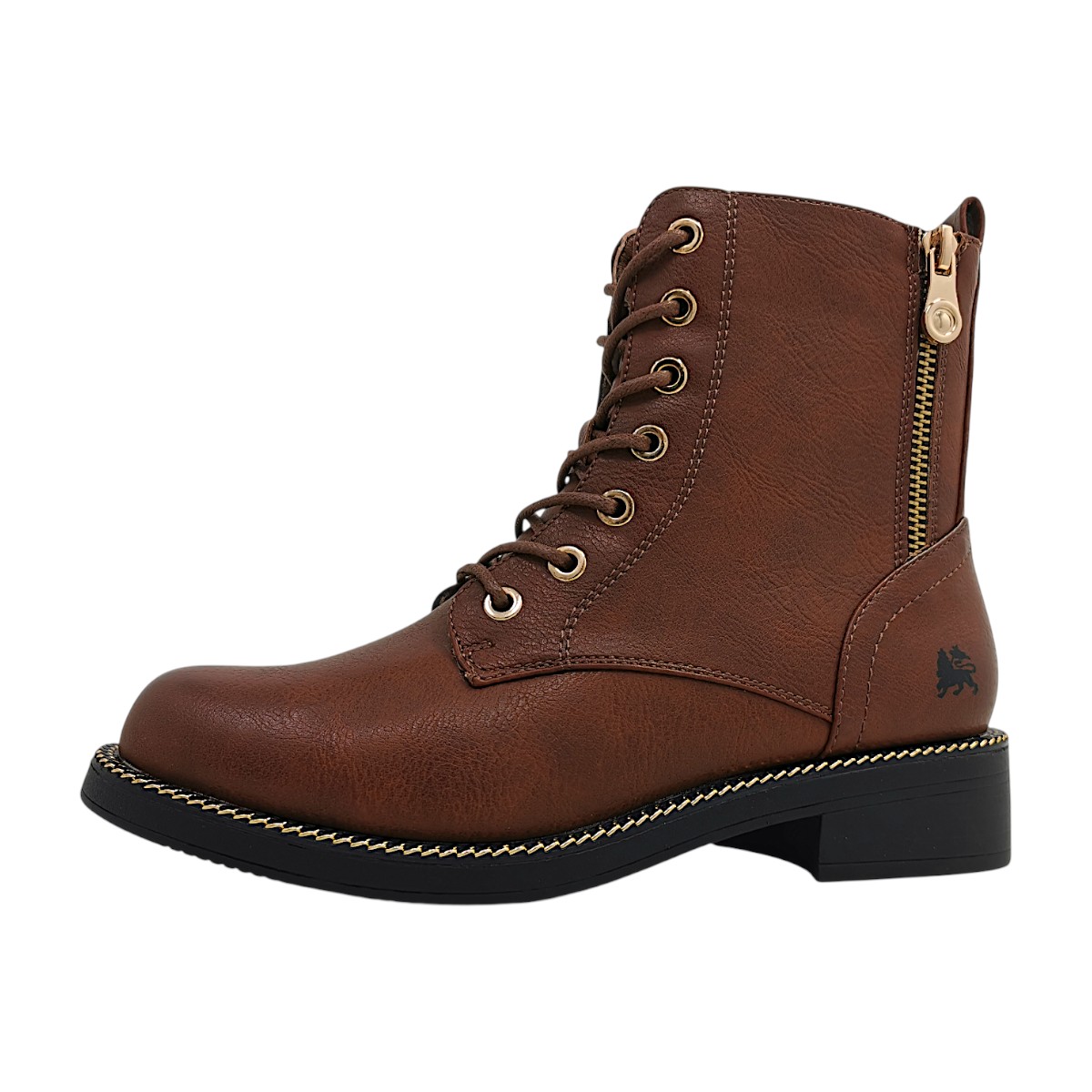 Lerros Damenschuhe Schnürstiefel Braun Freizeit