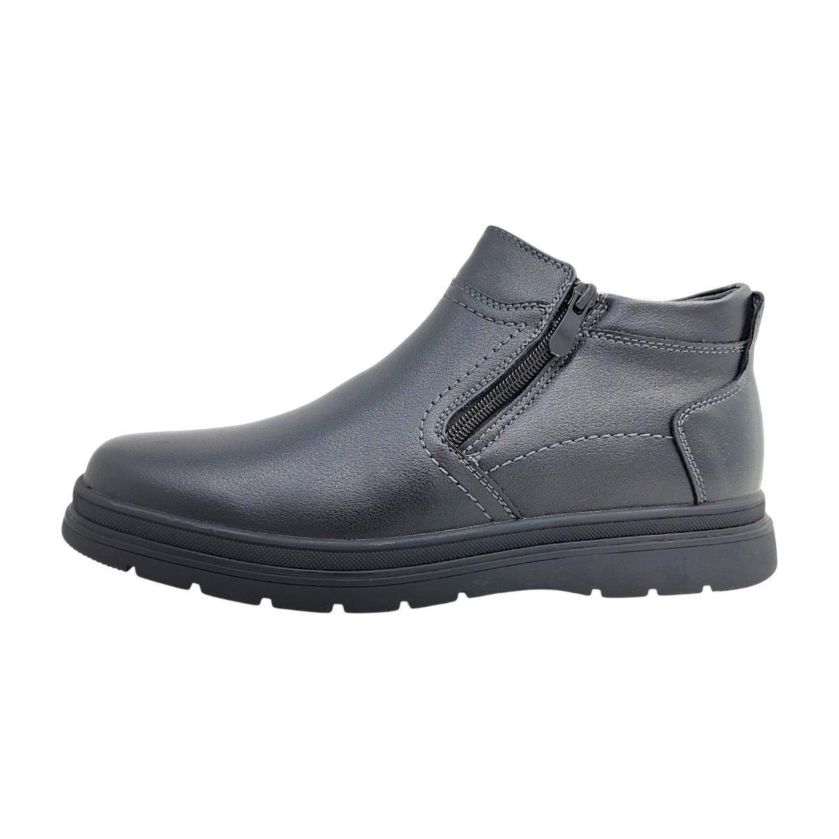 Becker Herrenschuhe Stiefel Warmfutter Schwarz Freizeit