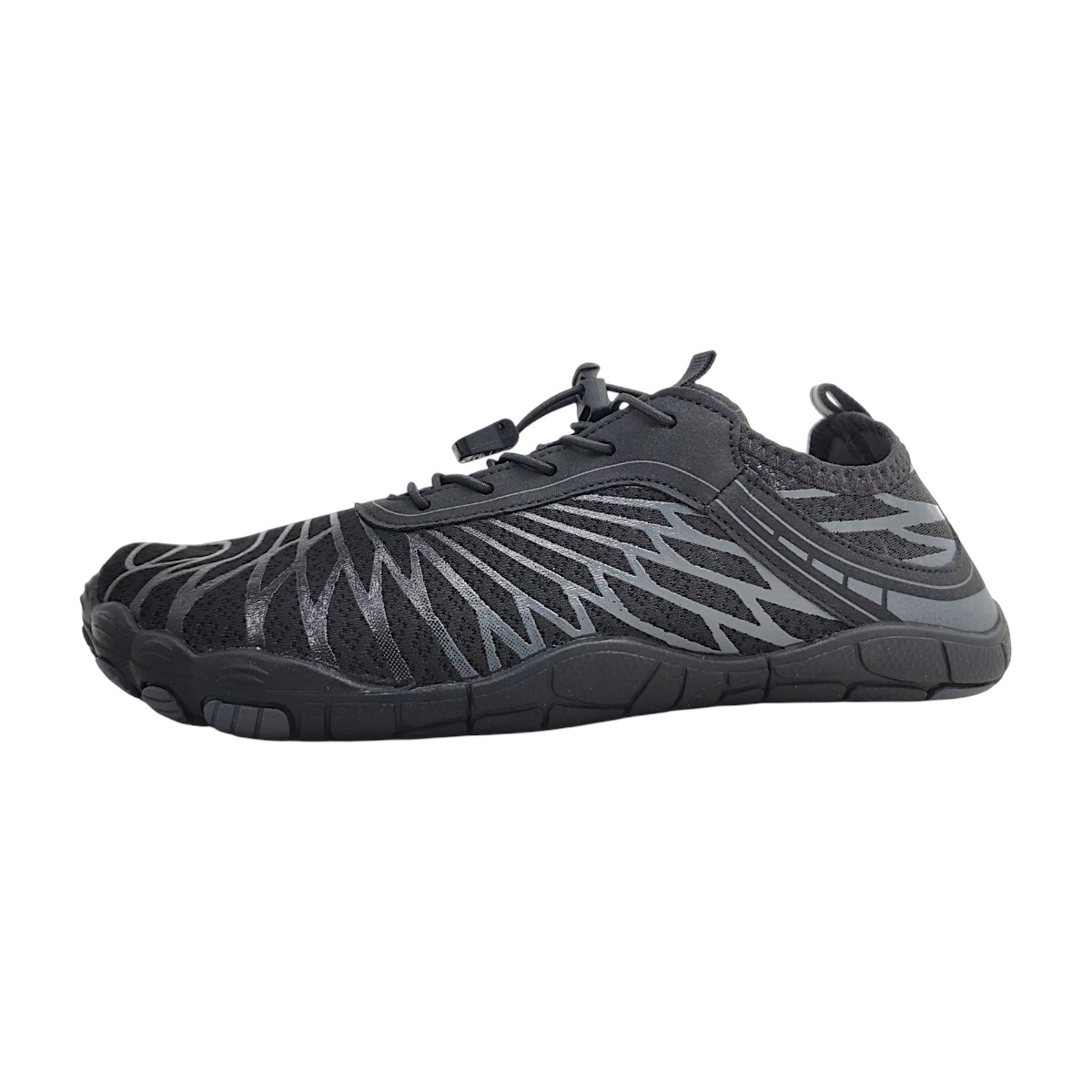 Becker Sportschuhe Herren Badeschuhe Barfußschuhe Schwarz Freizeit