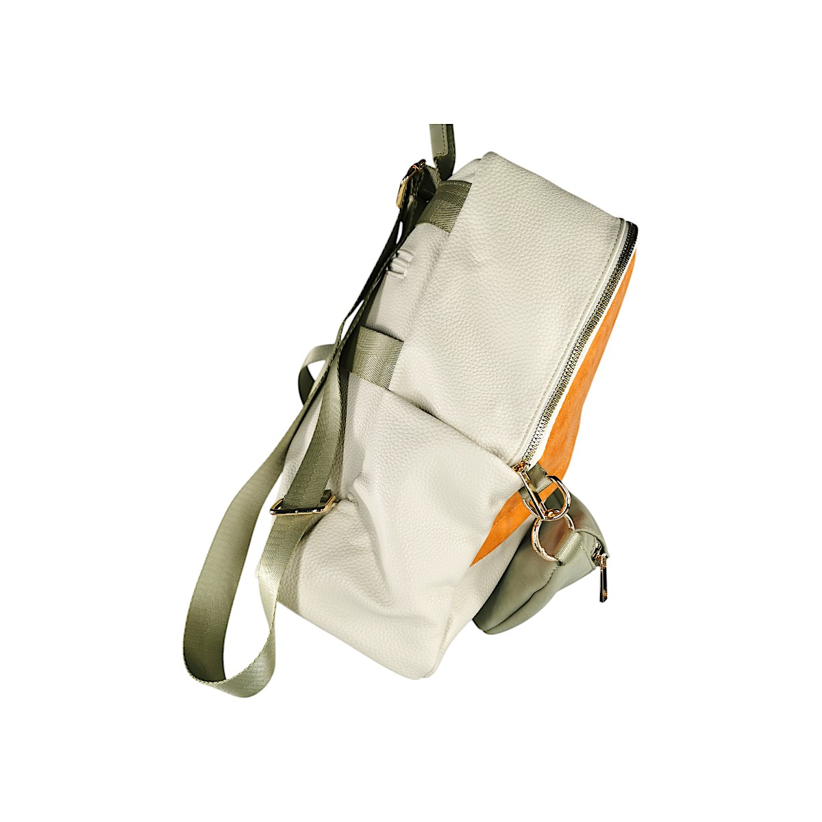 Remonte Damenaccessoires Rucksack Mehrfarbig Freizeit (60 crema/orange/salbei, Größe OneSize)