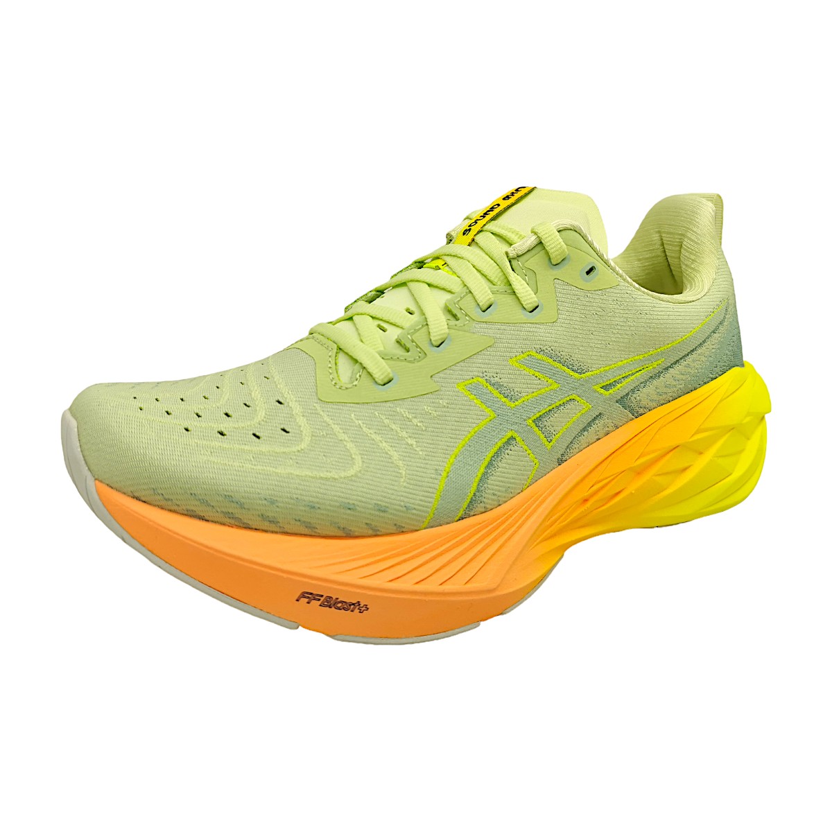 Asics Novablast 4 Paris 1011B955/750 Grün 750 cool matcha/Yellow