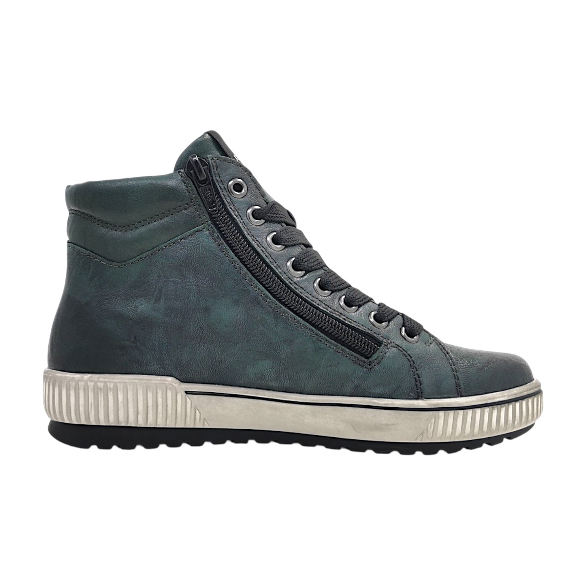 Remonte Damenschuhe Schnürstiefel Reißverschluss Grün Freizeit (grün 54, Größe 36 EU) Remonte Damenschuhe Schnürstiefel Reißverschluss Grün Freizeit (grün 54, Größe 36 EU)