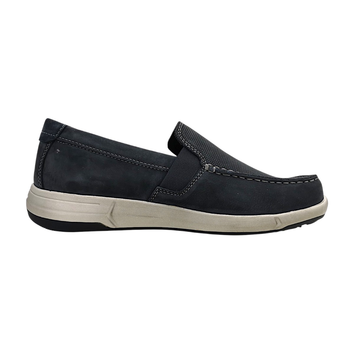 Josef Seibel Enrico 31 Herrenschuhe Slipper Blau Freizeit (indigo 525, Gr. 1:43)