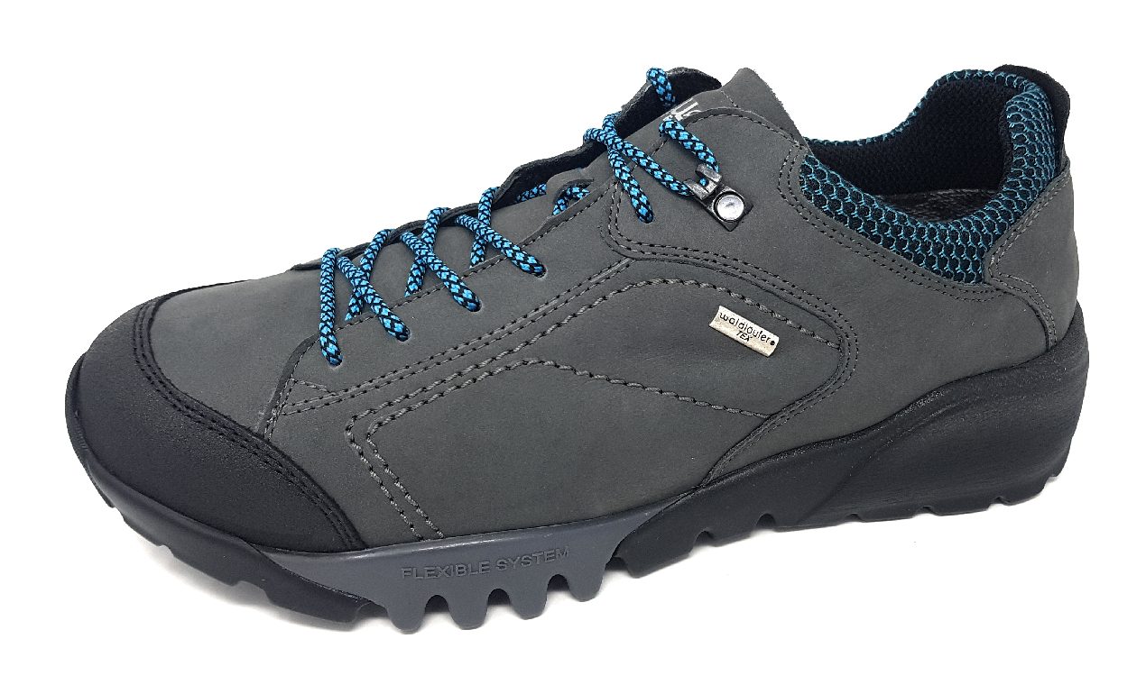 Waldläufer Fritz 729950-302/247 Grau Basalt/Türkis 247