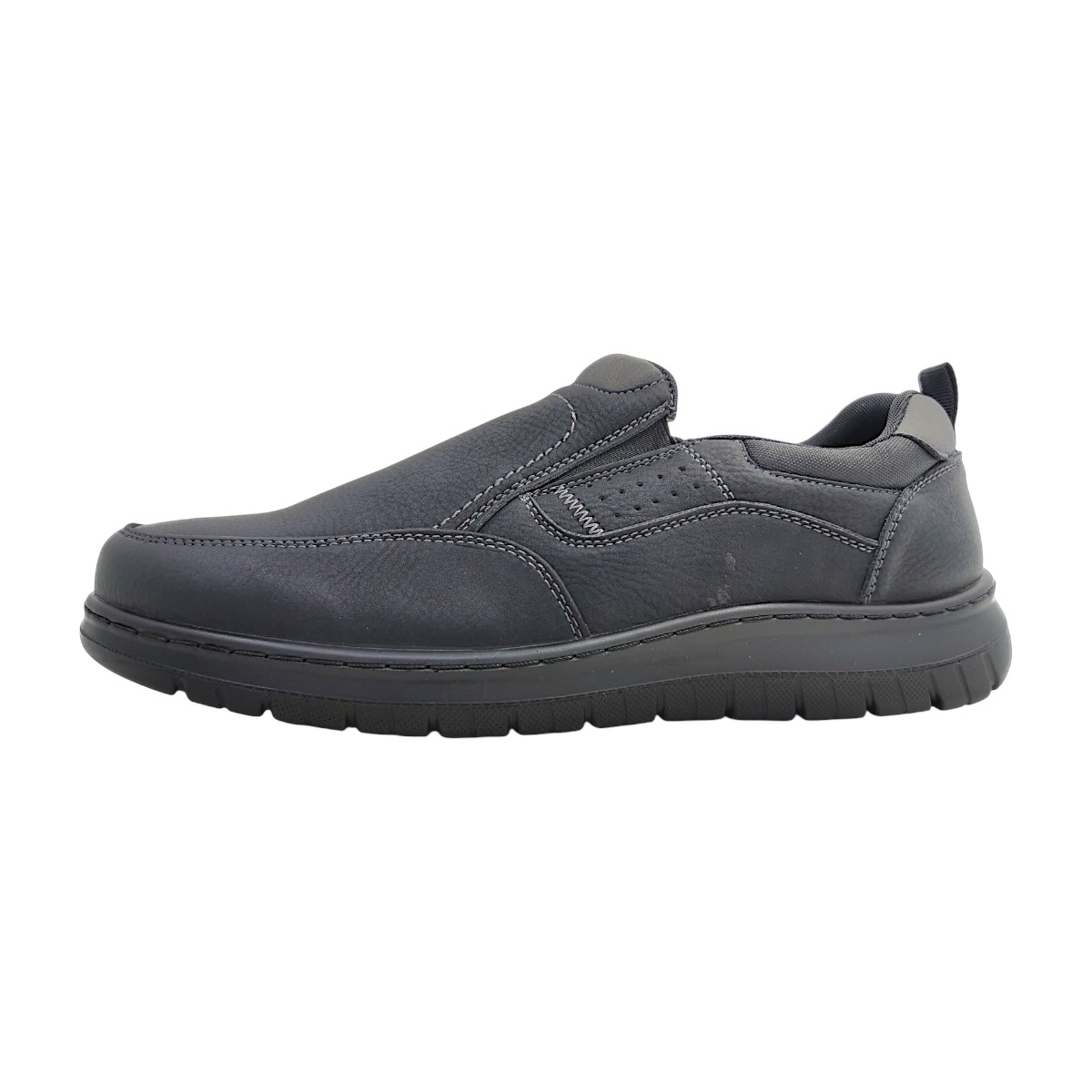 Becker Herrenschuhe Slipper Schwarz Freizeit