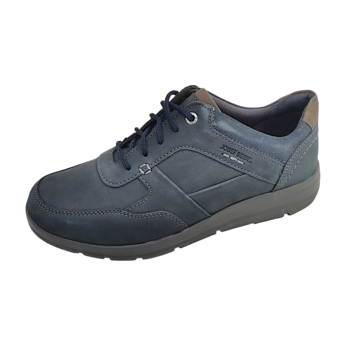 Josef Seibel Herrenschuhe Schnürschuhe Blau Freizeit (indigo kombi 526, Größe 43 EU)