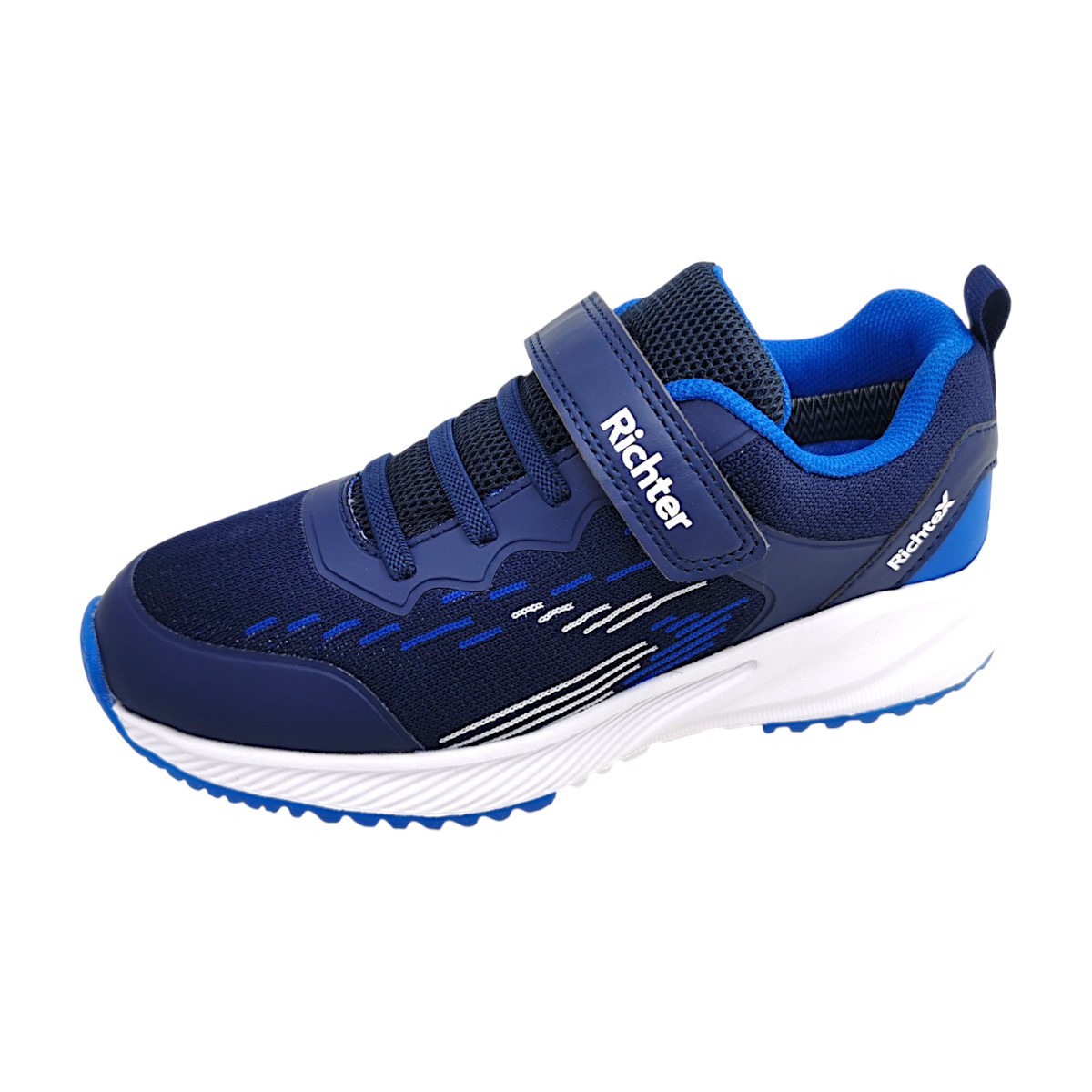 Richter Kinderschuhe Jungen Halbschuhe Klettschuh Blau Freizeit (nautical/lagoon 6822, Größe 33 EU)