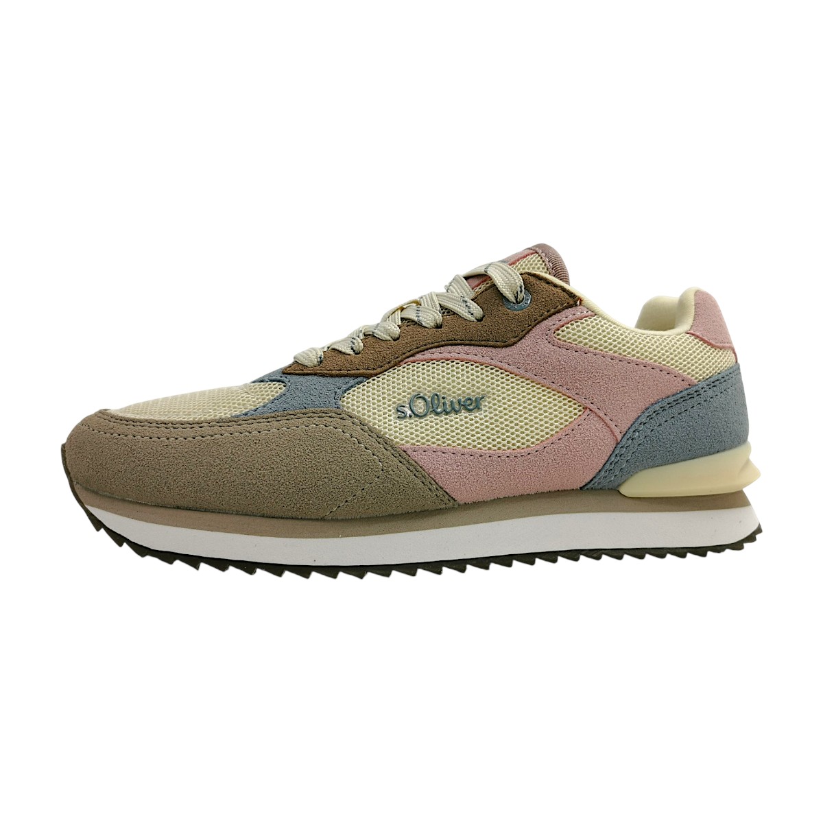 s.Oliver Damenschuhe Schnürschuhe Sportive Mehrfarbig Freizeit