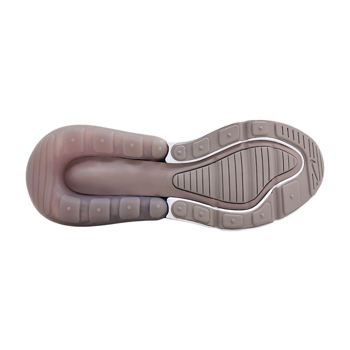Nike Air Max 270 Sportschuhe Damen Trainingsschuhe Laufschuh Weiß Sport (creme 203, Größe 39.5 EU)