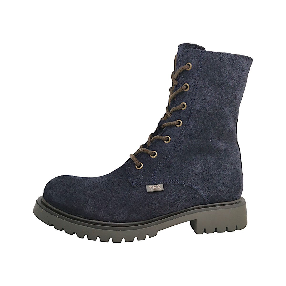 Sabalin Kinderschuhe Mädchen Schnürstiefel Winterstiefel Blau Freizeit