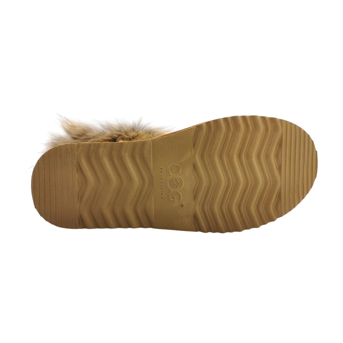 OOG Damenschuhe Gefüttert Schaftstiefel Braun Freizeit (camel, Größe 41 EU)