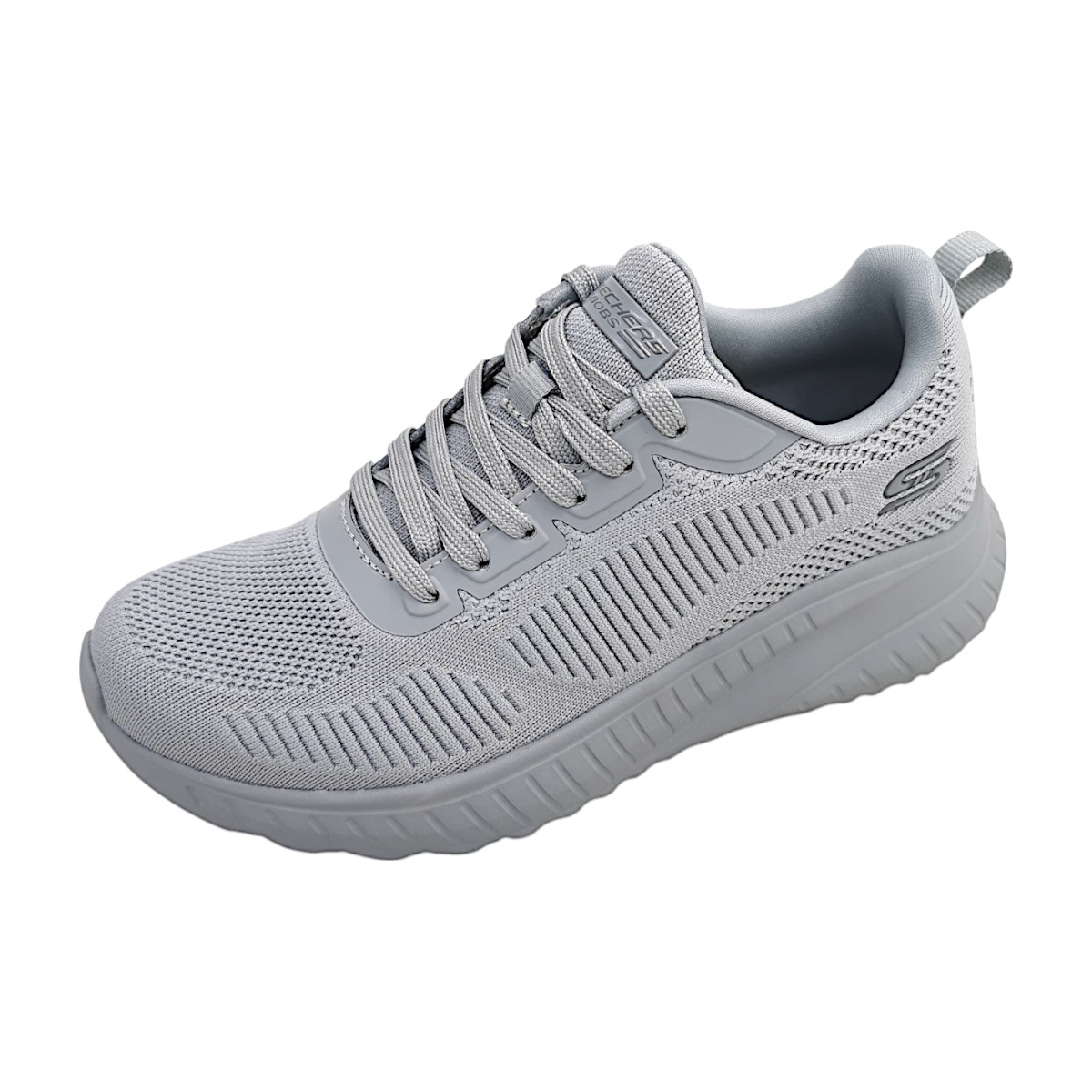 Skechers Bobs Sport Squad Chaos 117209 LTGY Grau lt. grey LTGY Skechers Bobs Sport Squad Chaos 117209 LTGY Grau lt. grey LTGY