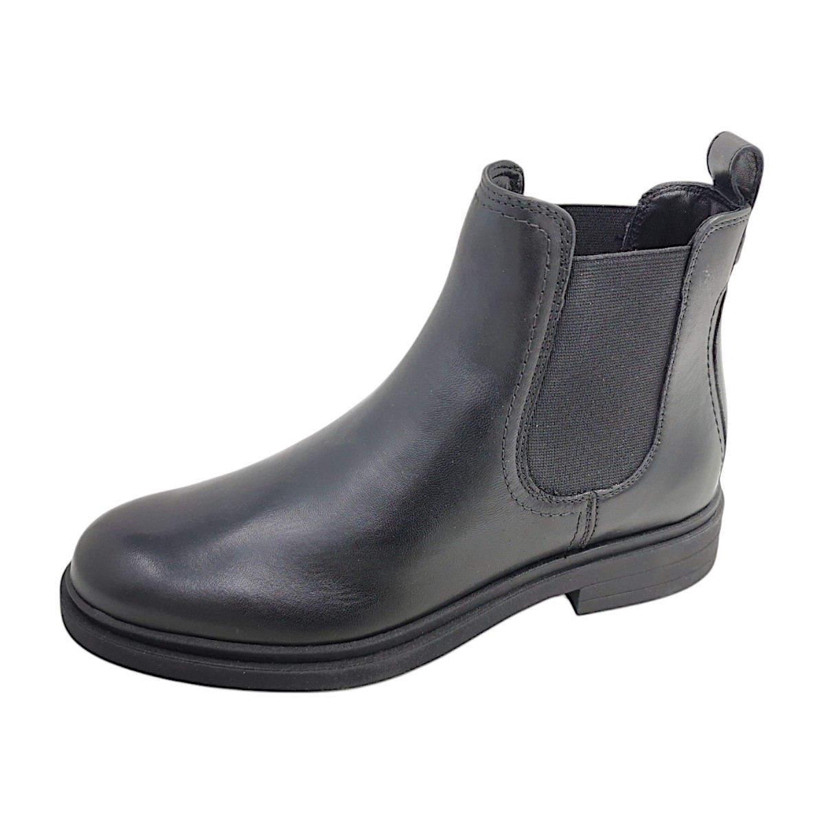 Marc O'Polo Damenschuhe Stiefel Stiefelette Schwarz Freizeit (990 black, Größe 38 EU)