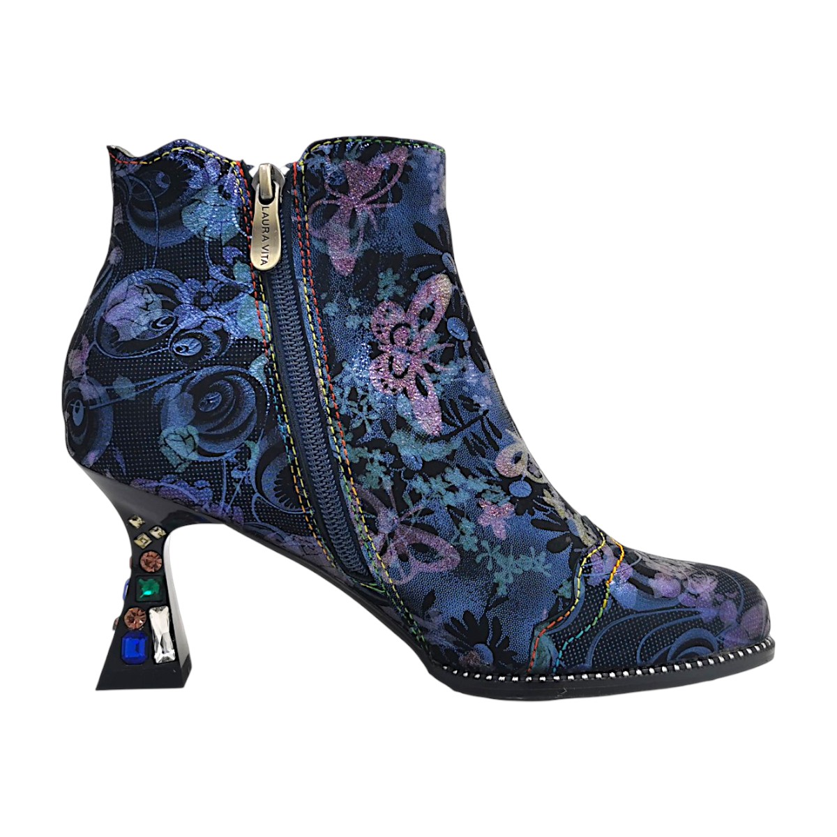 Laura Vita OLIVEO 12 Metallic indigo