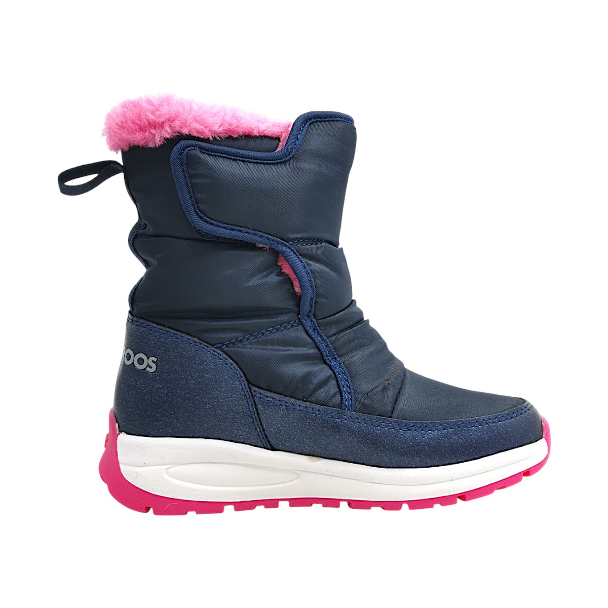 KangaRoos K-PE Belle RTX 18937/4204 Blau dark navy/daisy pink 4204