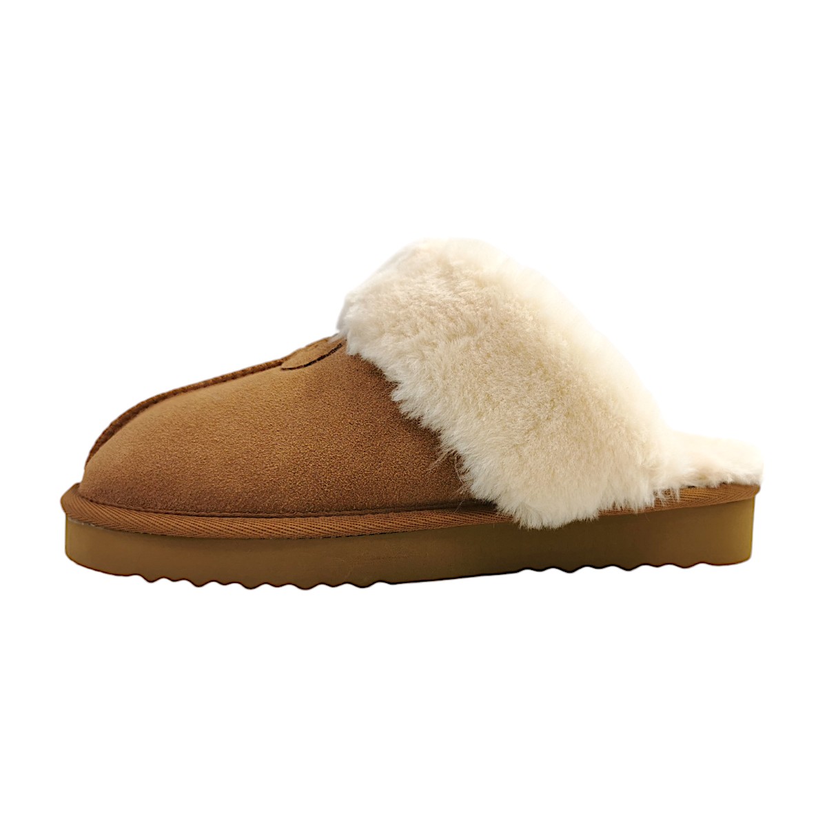OOG Damenschuhe Hausschuhe Braun Freizeit