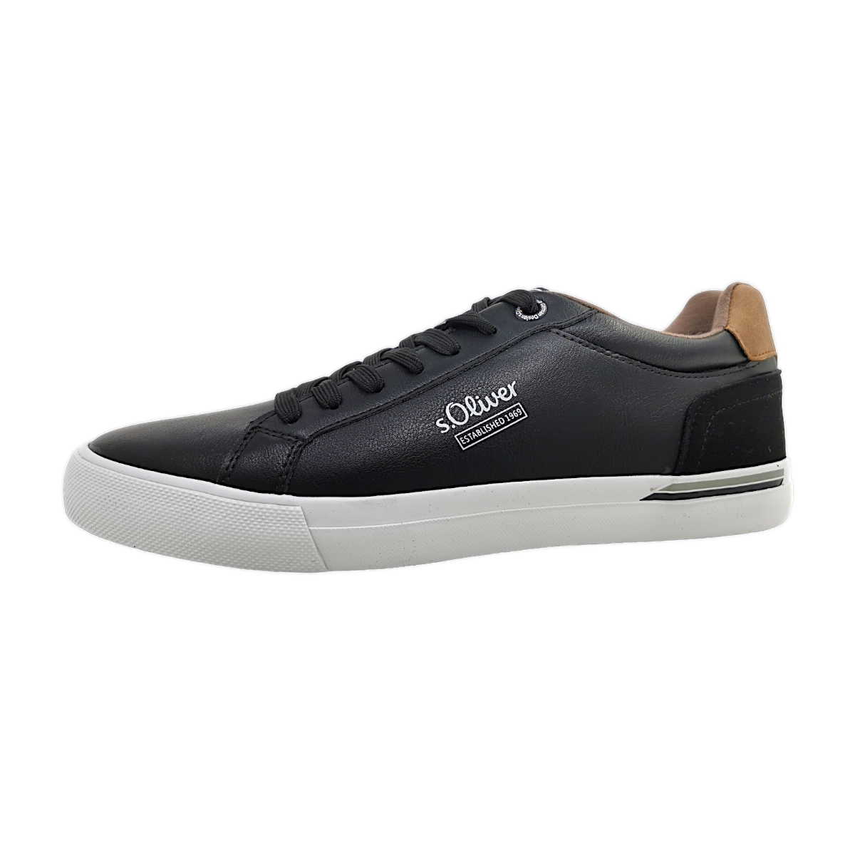 s.Oliver Herrenschuhe Schnürschuhe Schwarz Freizeit