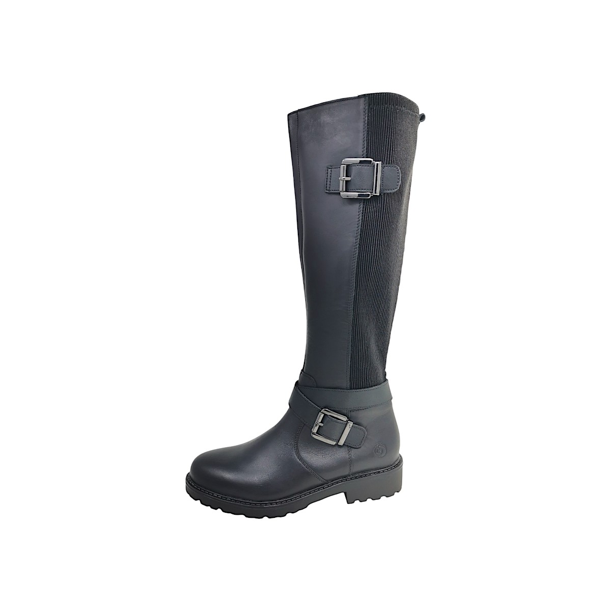 Remonte Damenschuhe Stiefel Reißverschluss Schwarz Freizeit