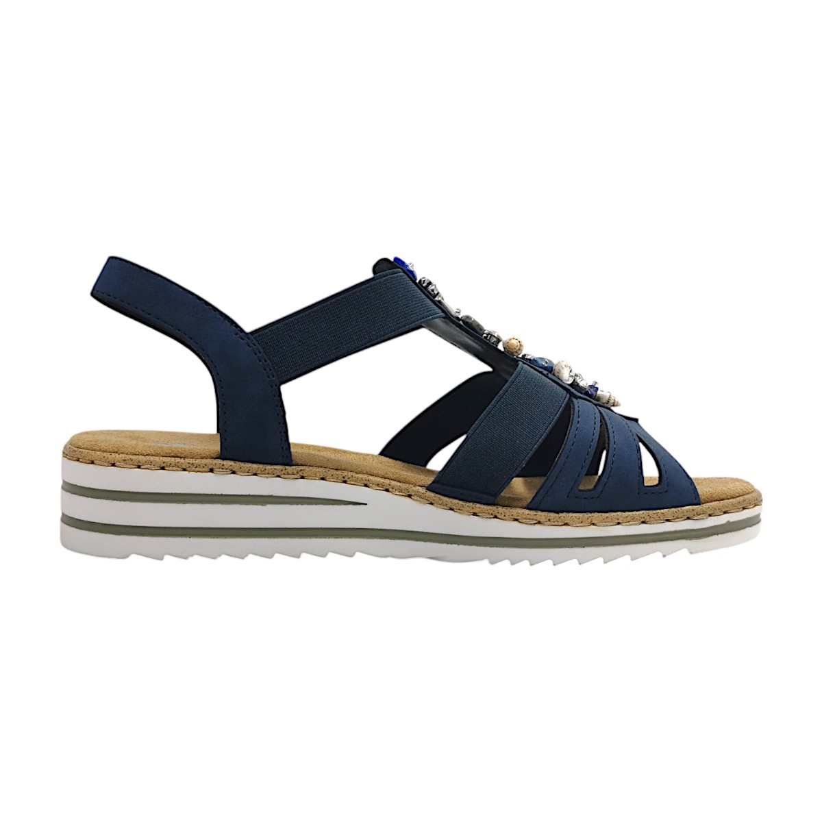 Rieker V0649-14 Blau jeans 14