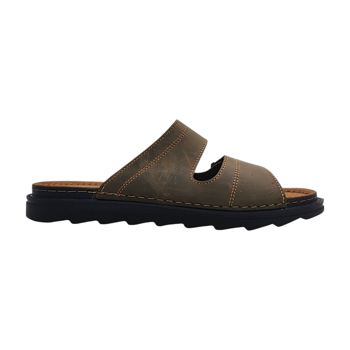 Lumberjack Asher Herrenschuhe Pantolette Braun Freizeit (dkl. brown, Gr. 1:41) Lumberjack Asher Herrenschuhe Pantolette Braun Freizeit (dkl. brown, Gr. 1:41)