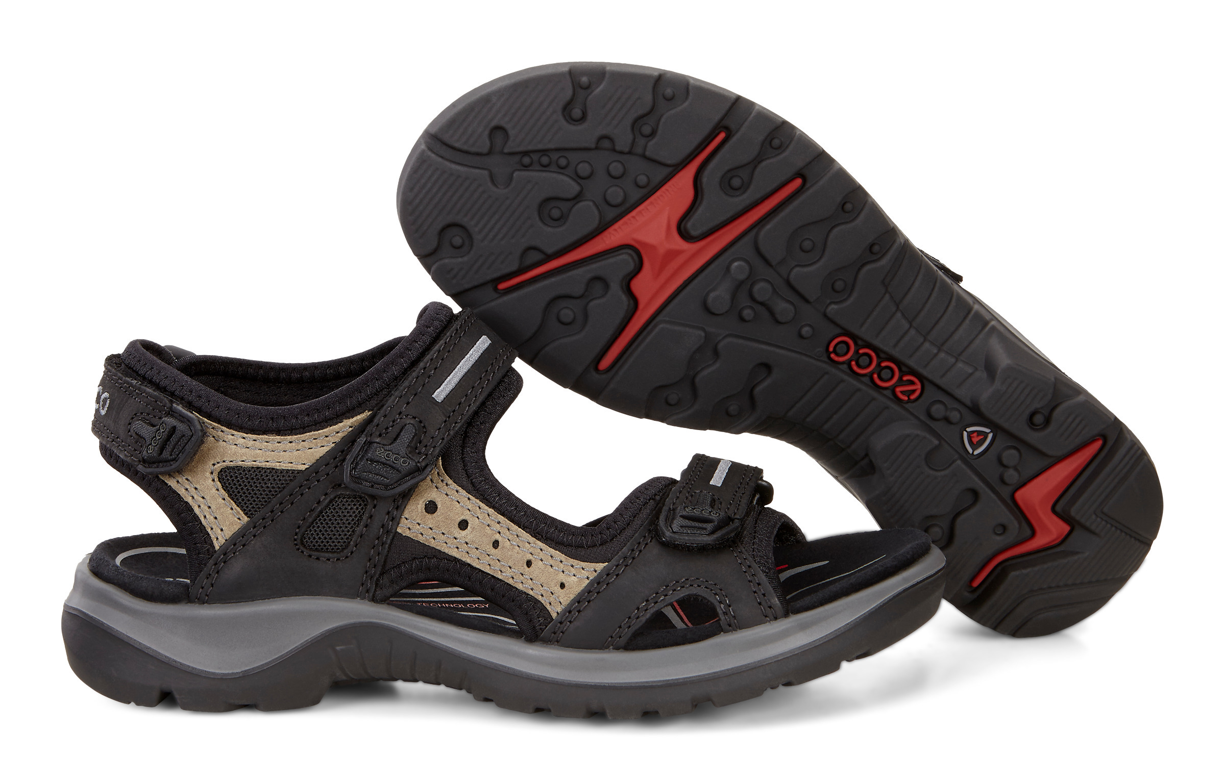 Ecco Offroad 069563/50034 Schwarz Black/ Mole/ Black