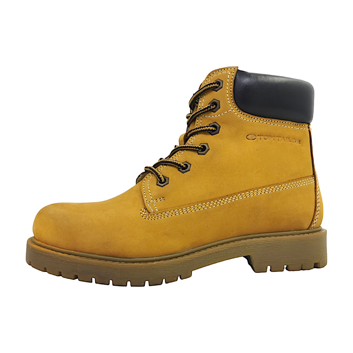 Tom Tailor Damenschuhe Stiefel Schnürer Gelb Freizeit (camel, Größe 41 EU)
