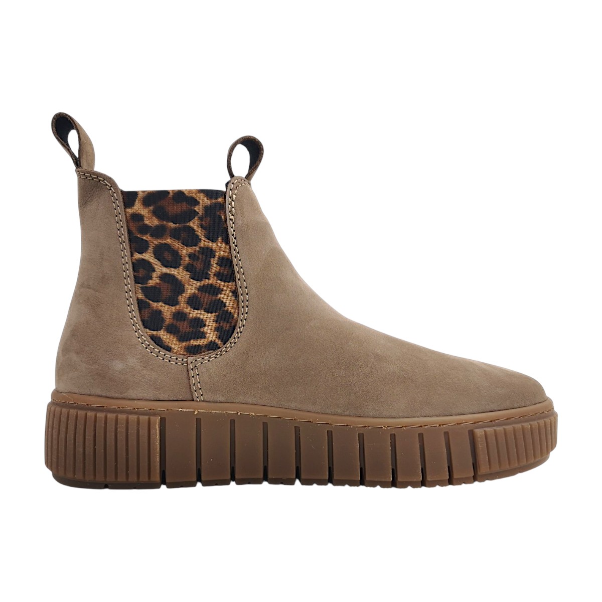 Tamaris 1-25403-43-3Z9 Grau taupe/leopard 3Z9