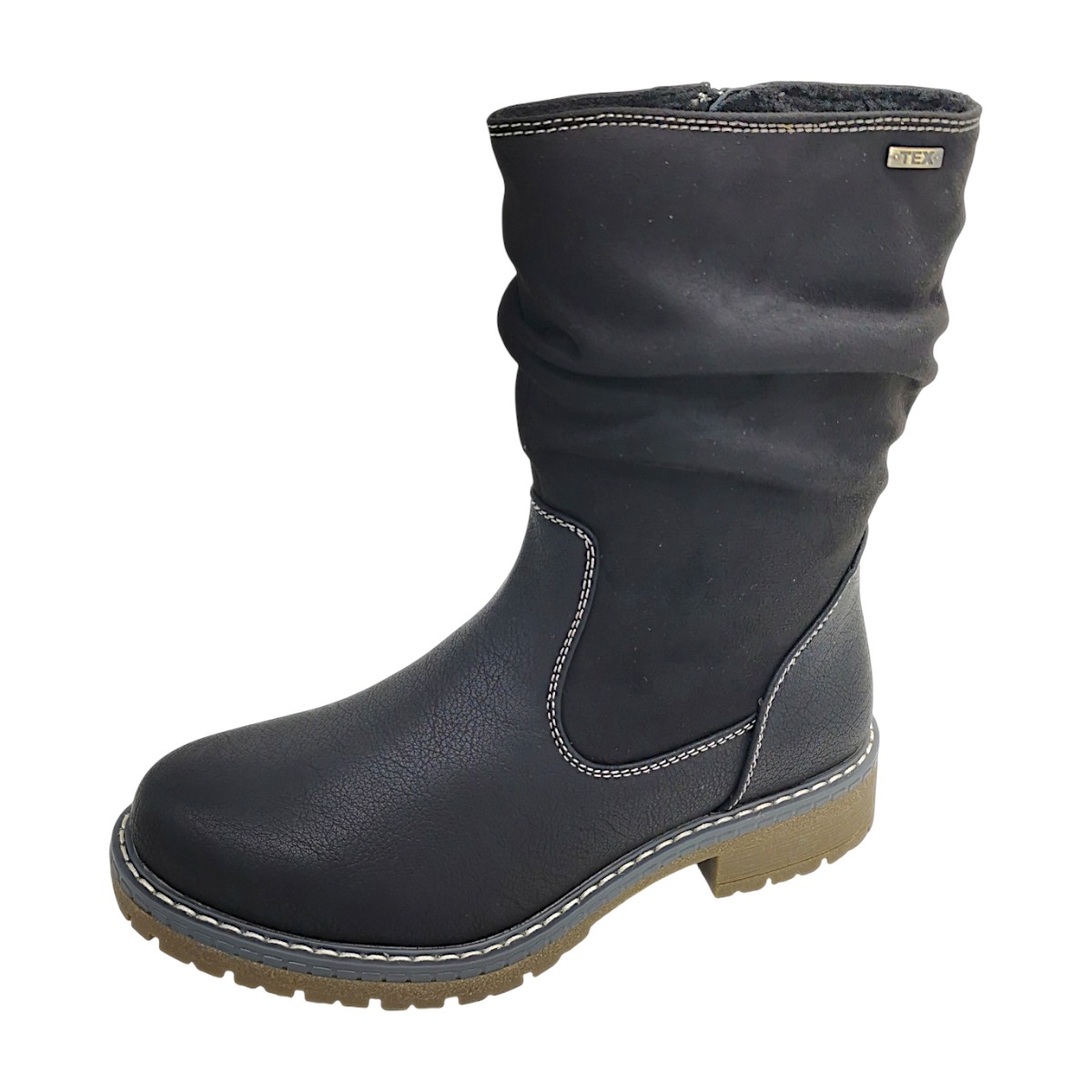 Jane Klain Damenschuhe Reißverschluss Schaftstiefel Schwarz Freizeit (black 008, Größe 40 EU) Jane Klain Damenschuhe Reißverschluss Schaftstiefel Schwarz Freizeit (black 008, Größe 40 EU)