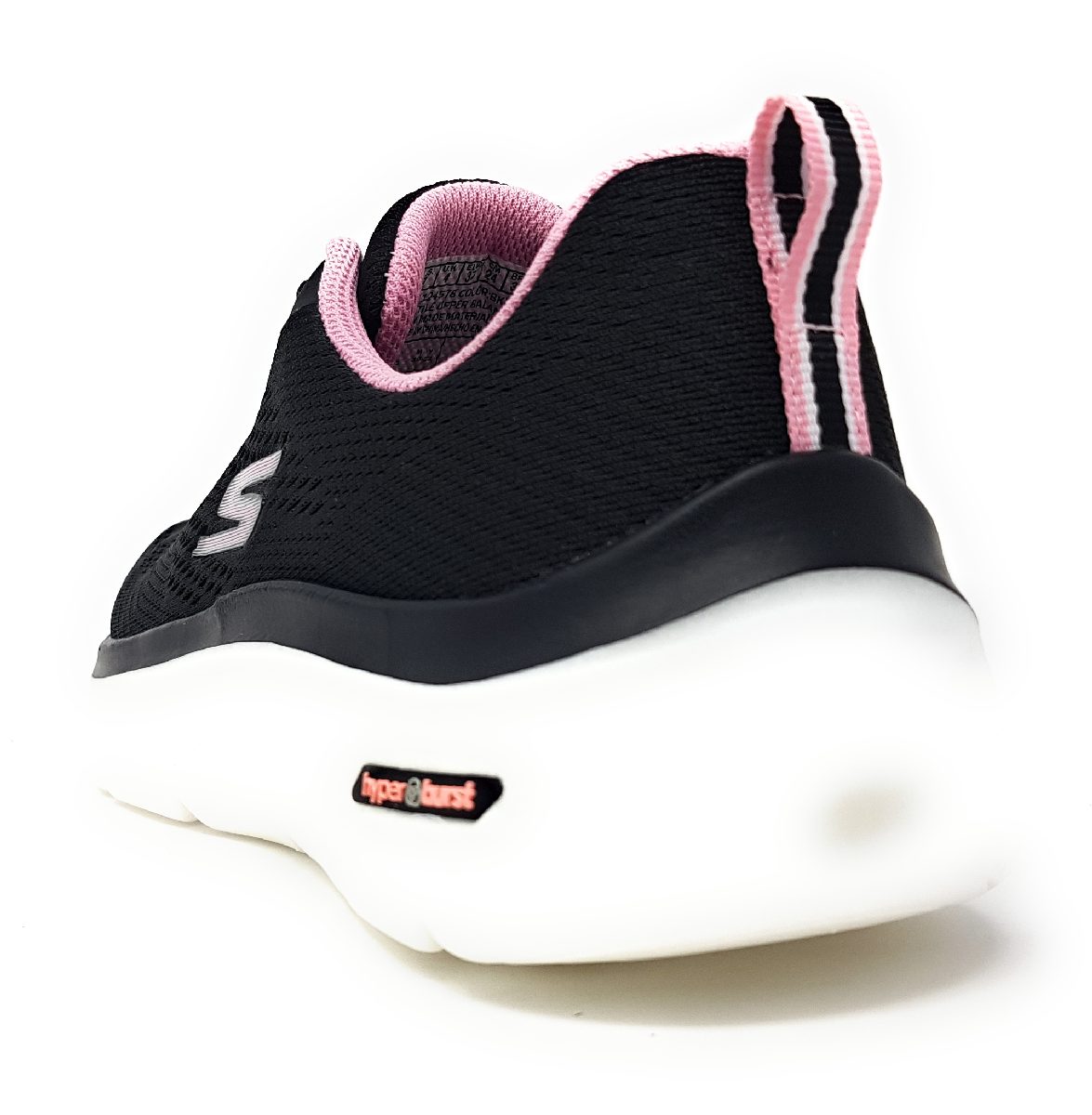 Skechers Go Walk 124578 BKPK Schwarz BKPK black/pink