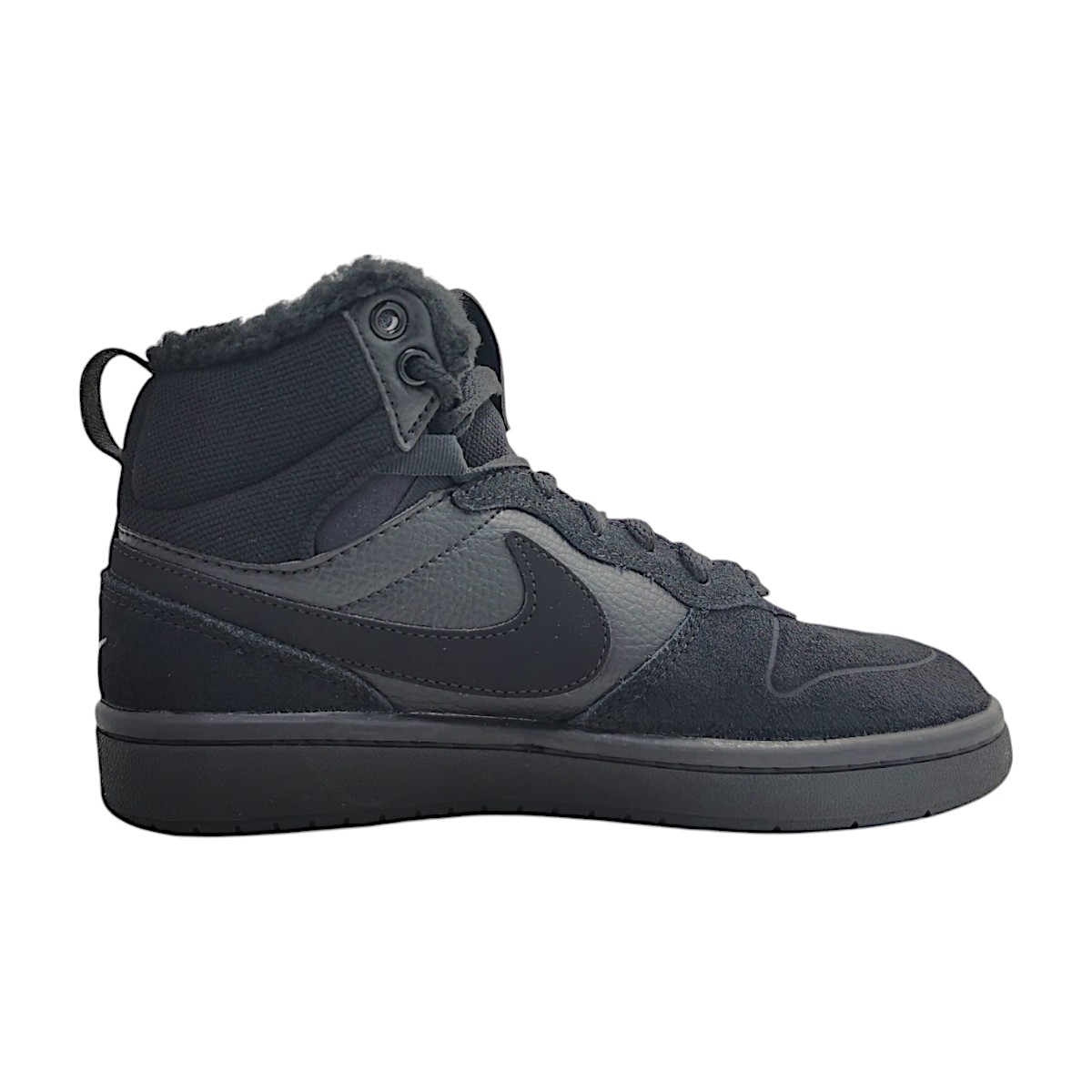 Nike Court Borough Mid CQ4023 Schwarz Black 001 Nike Court Borough Mid CQ4023 Schwarz Black 001