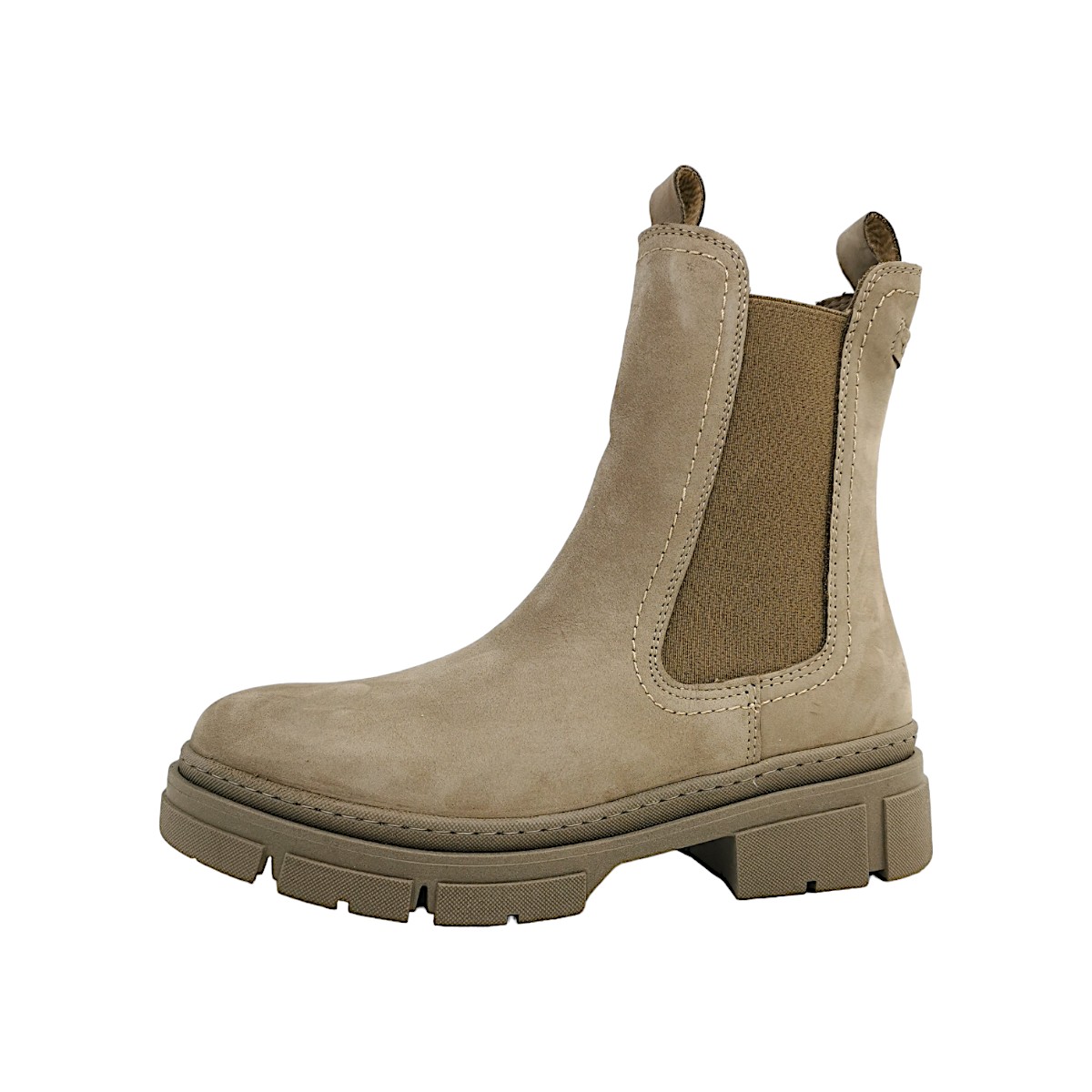 Tamaris Damenschuhe Stiefel Beige Freizeit (dune 405, Größe 36 EU)