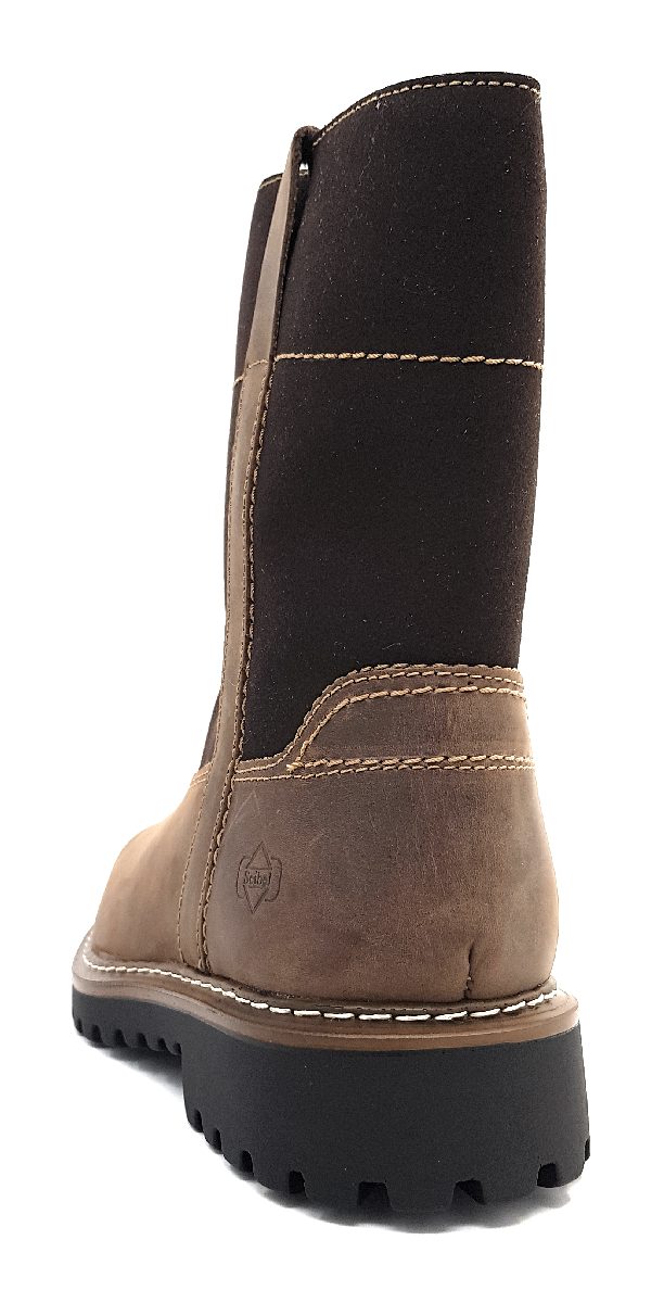 Josef Seibel Chance Herrenschuhe Stiefel Warmfutter Stiefel Braun Freizeit (330 moro, Größe 46 EU)