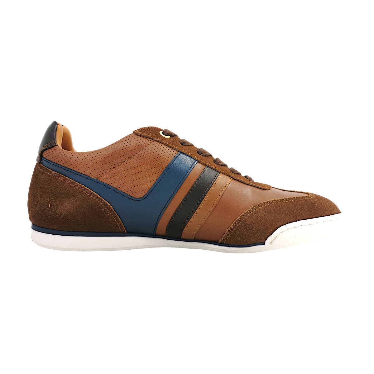Pantofola d`oro Vasto Low PD001004153M-01-2116 Braun cognac/navy 2116 Pantofola d`oro Vasto Low PD001004153M-01-2116 Braun cognac/navy 2116