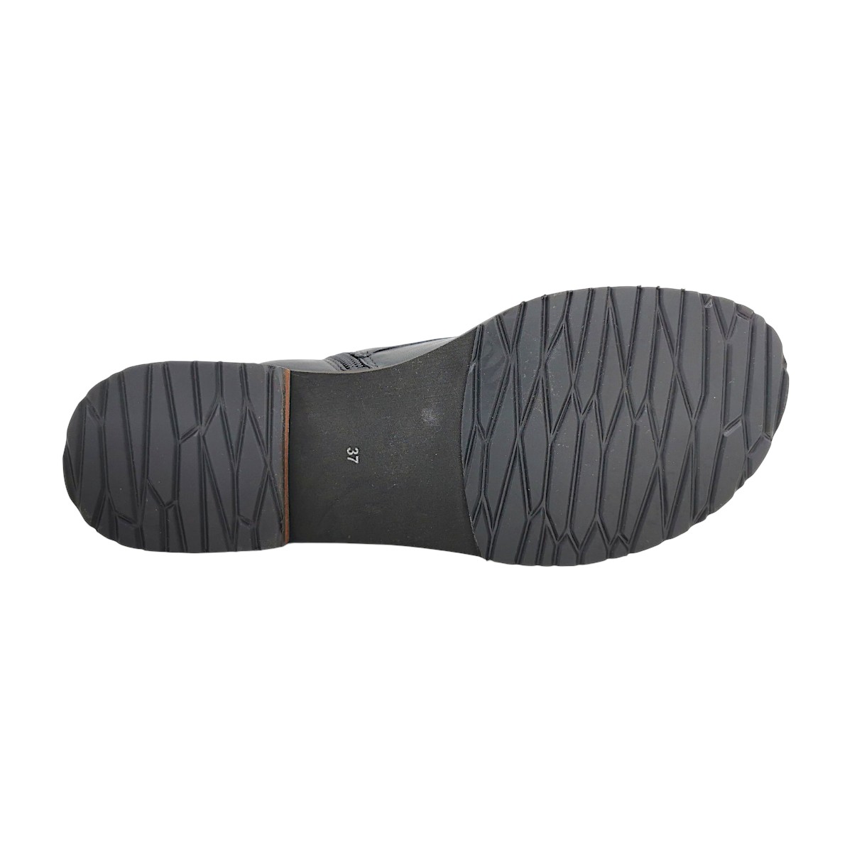 Damenschuhe Schnürstiefel Schwarz Freizeit (black, Größe 41 EU)