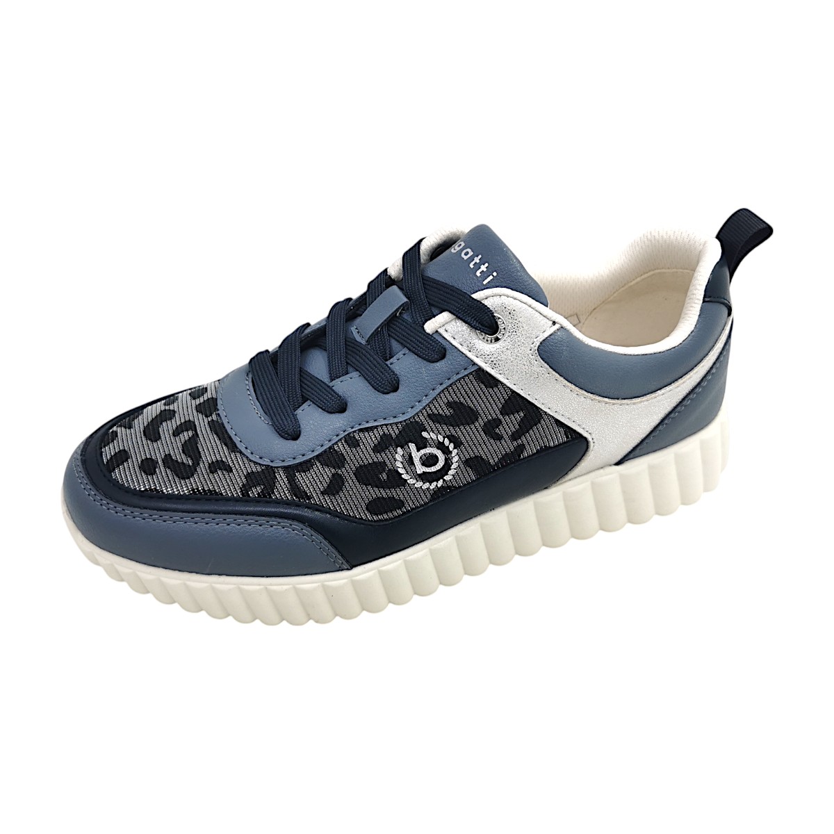 Bugatti Woman Carini 435-AI611-5050-8240 Blau animal/blue 8240