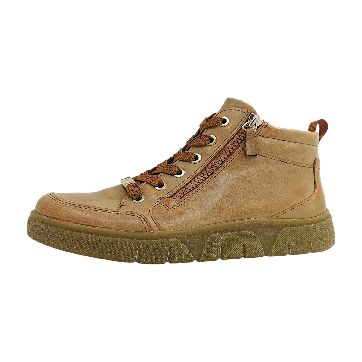 Ara Rom-Sport Damenschuhe Stiefel Braun Freizeit (cognac 85, Gr. 2:5)