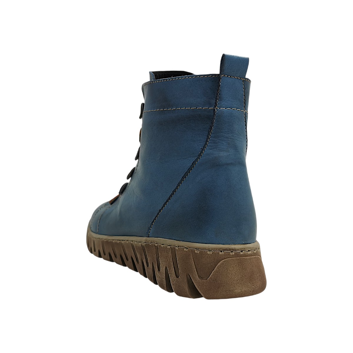 Gemini Damenschuhe Stiefel Blau Freizeit