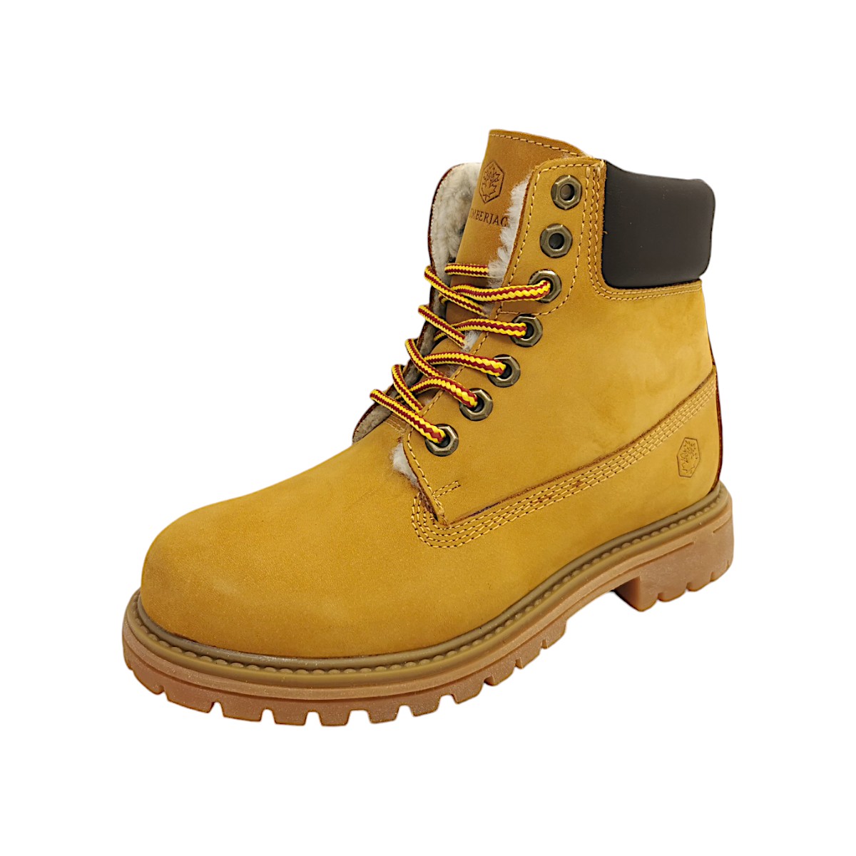 Lumberjack D01 River Damenschuhe Stiefel Schnürer Gelb Freizeit (yellow, Größe 39 EU)