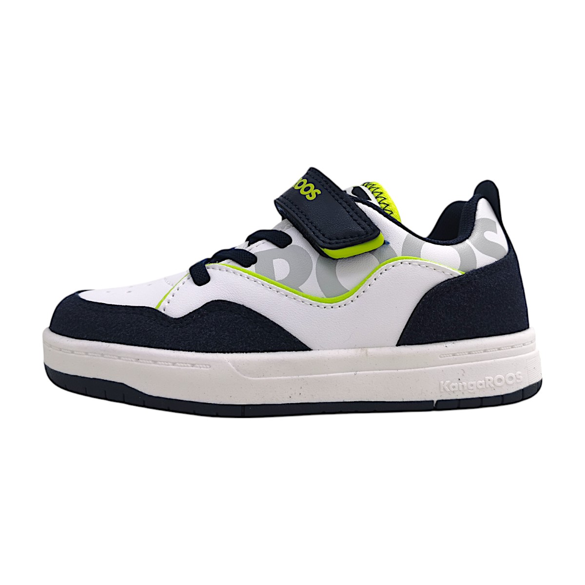 KangaRoos K-CP Allets EV Sportschuhe Kinder Laufschuhe Klettverschluss Weiß
