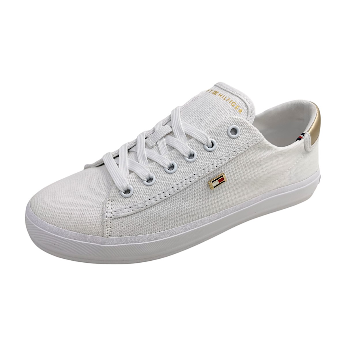 Tommy Hilfiger Vulc Canvas FW0FW08647/YBS Weiß white YBS