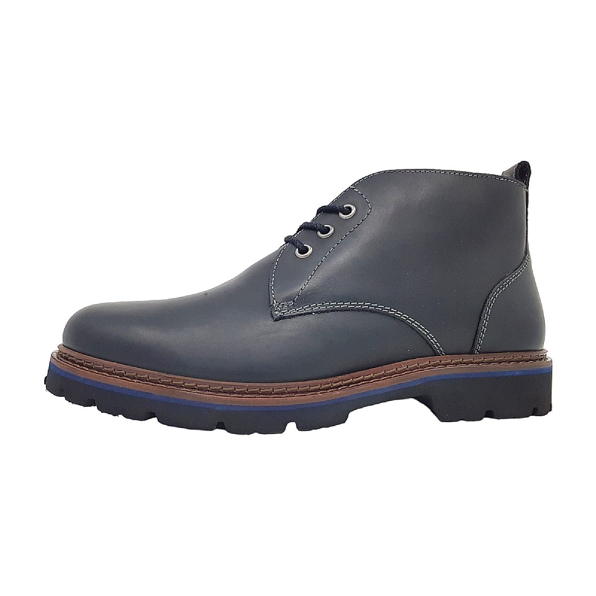 Sioux Adalrik-701-LF-H Herrenschuhe Stiefel Schnürer Schwarz Freizeit (Gr. 2:8)