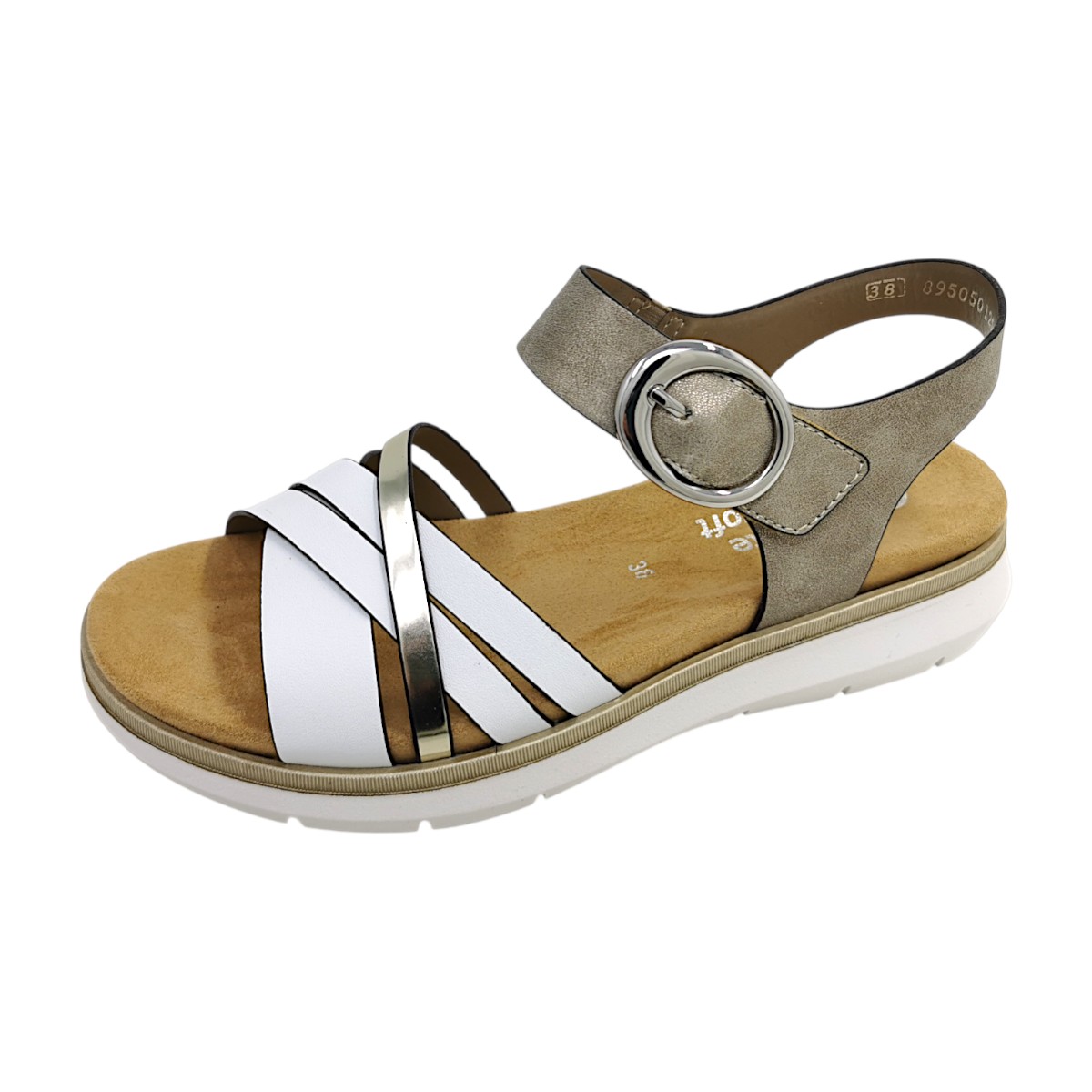 Remonte D2K55-90 Beige weiss-metallic 90